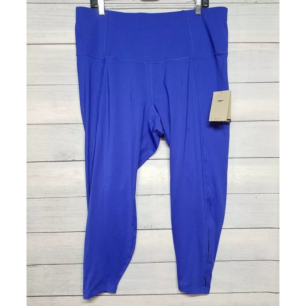 Nike Yoga High Rise 7/8 Leggings Womens Size 2X DR7800-430